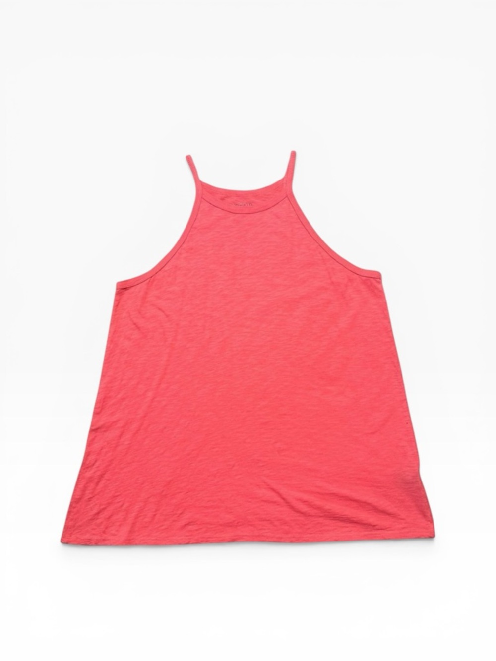 Torrid Tank Top Womens 1X Orange Classic Fit 100% Cotton Shirt